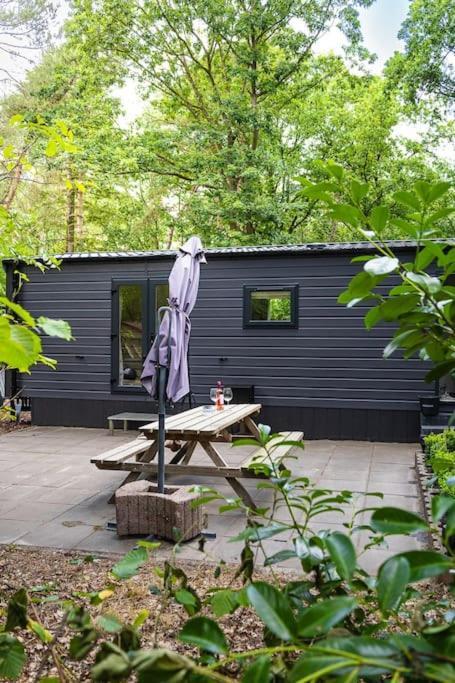 Prachtig Chalet In De Bossen Nunspeet Esterno foto