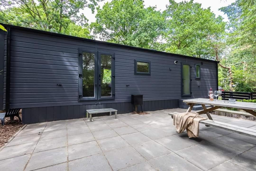 Prachtig Chalet In De Bossen Nunspeet Esterno foto