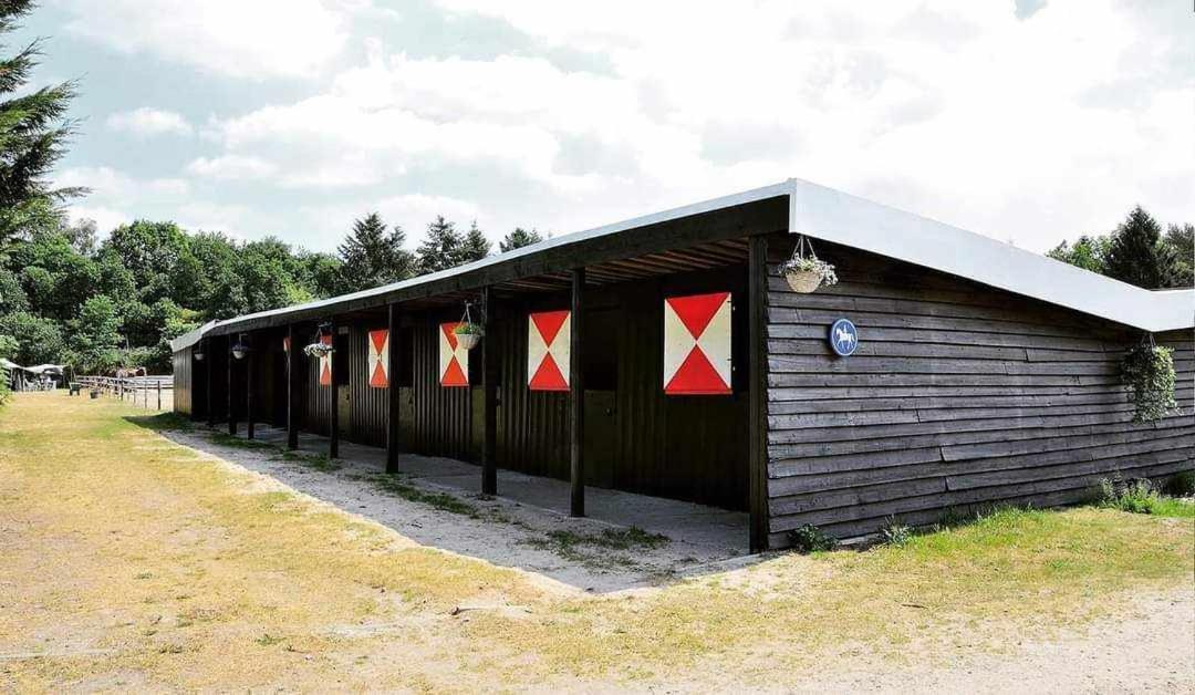 Prachtig Chalet In De Bossen Nunspeet Esterno foto